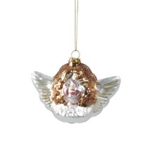 christmas ornament goodwill angel - tan